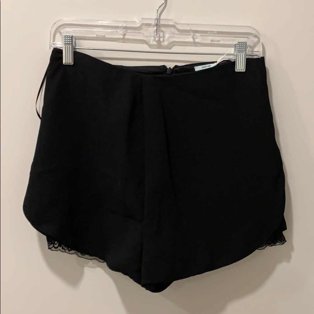 Scalloped shorts